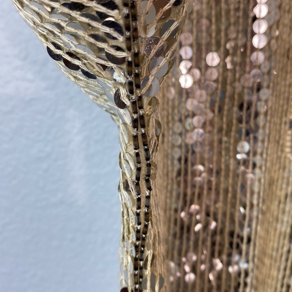 Vintage Woman's Raiment Fashions New York Fully Beaded Evening Top - Picture 7 of 9